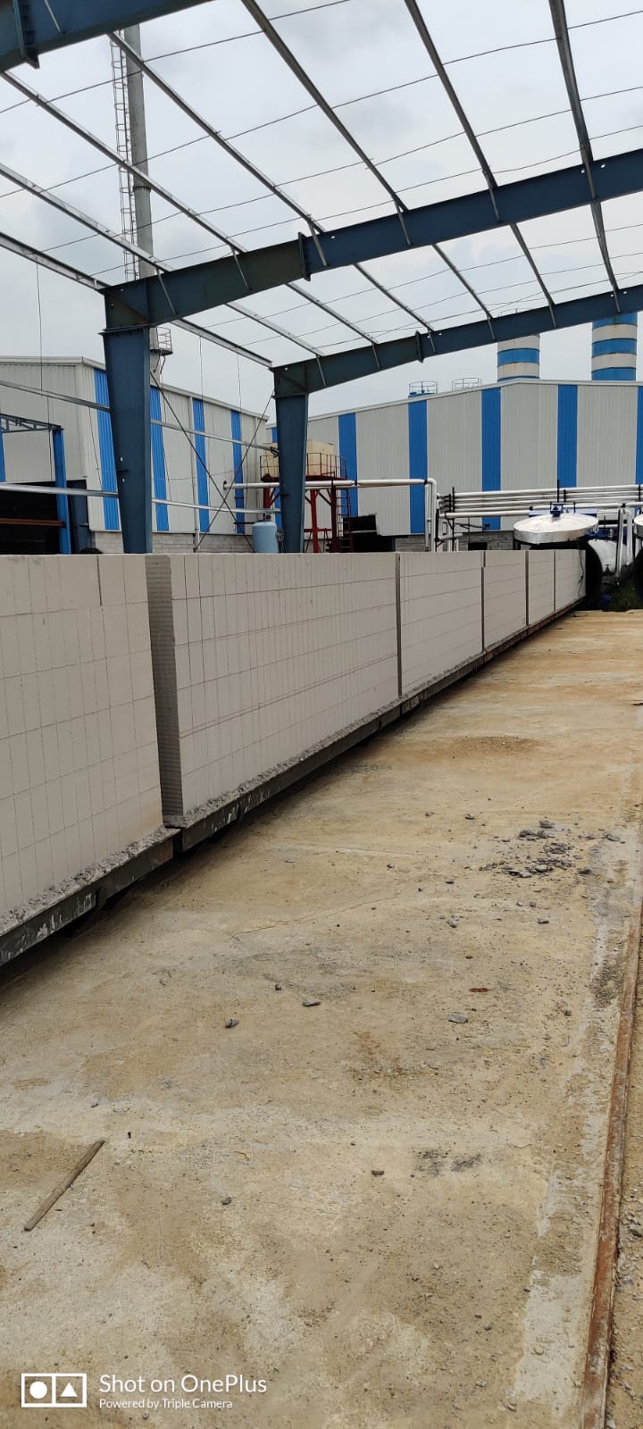AAC Blocks after Autoclave Process - Manufacturing facility